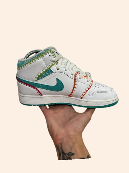 Jordan 1 Mid - Multi Knit