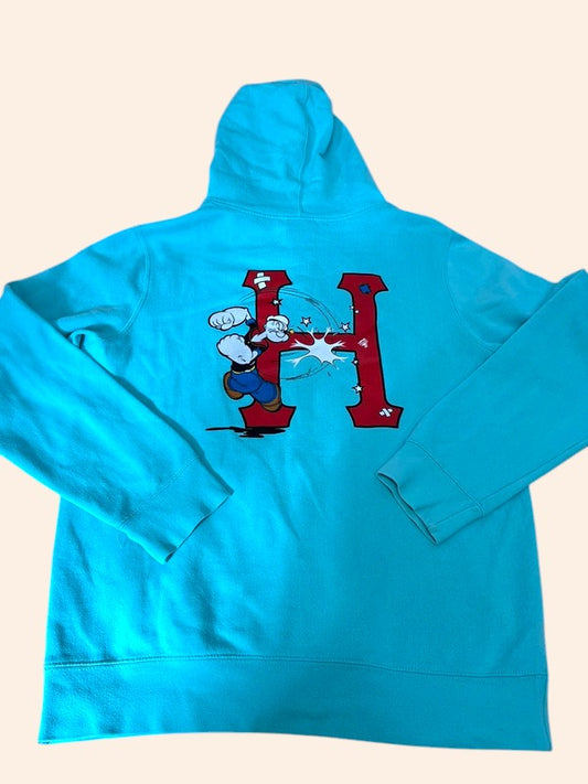 Sweat à capuche HUF x Popeye - Logo à l'arrière