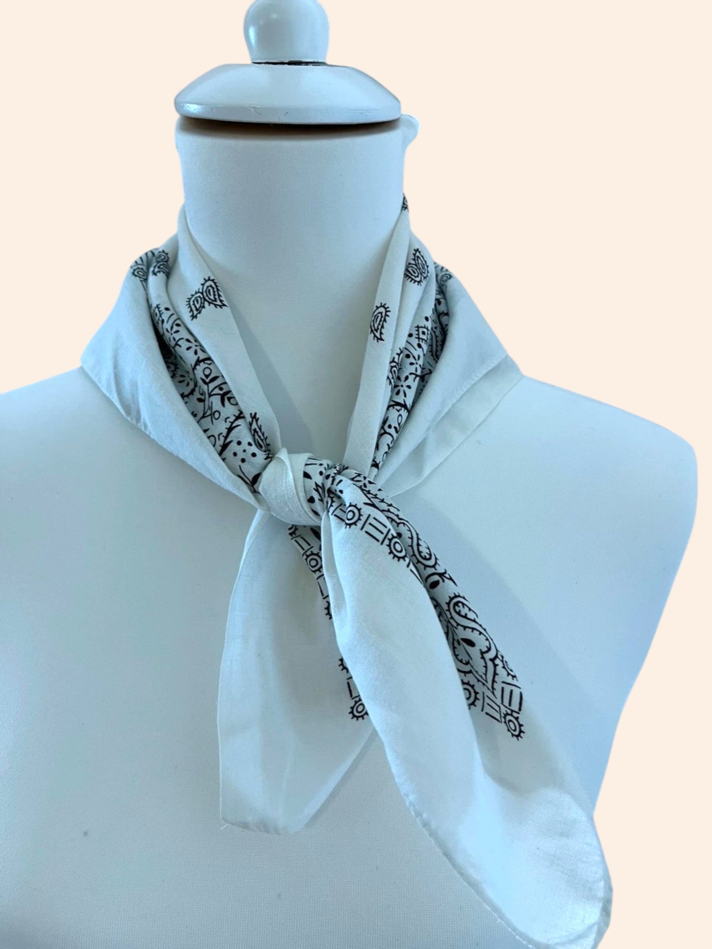 Bandana vintage Made in USA 54x57