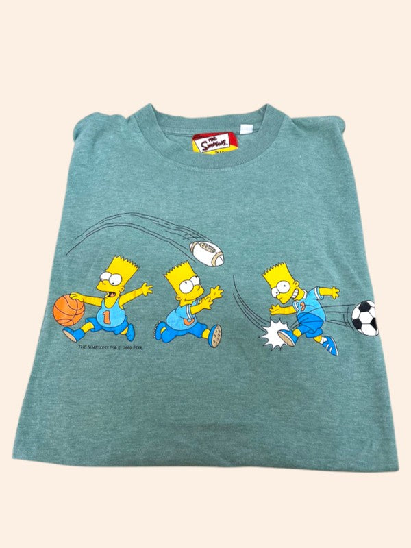 T-shirt The Simpson vintage - Flocage Bart Simpson