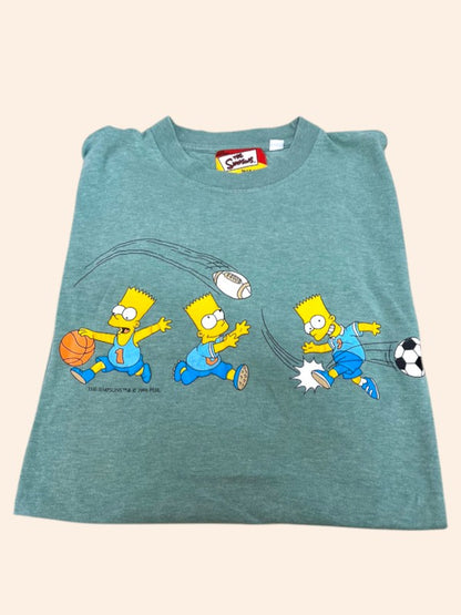 T-shirt The Simpson vintage - Flocage Bart Simpson