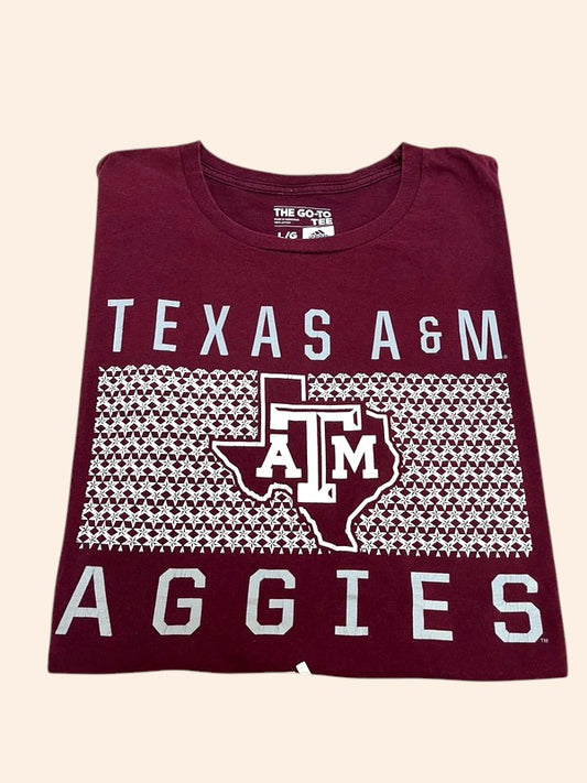 T-shirt Adidas Texas A&M - Texas Aggies Football Américain NFL