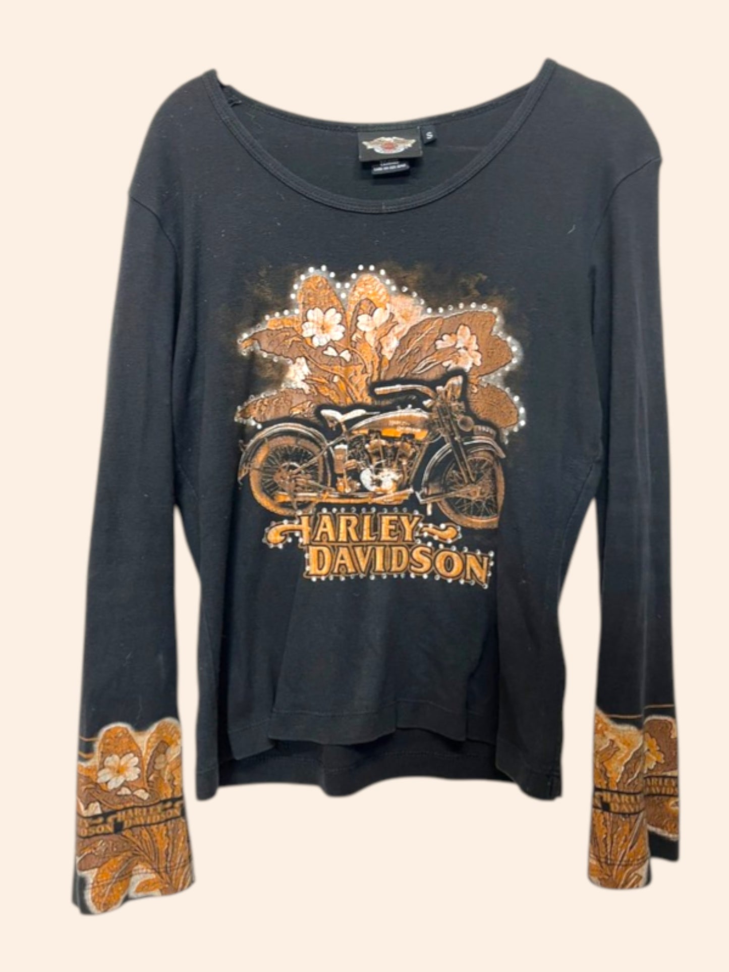 Top vintage Y2k Harley Davidson
