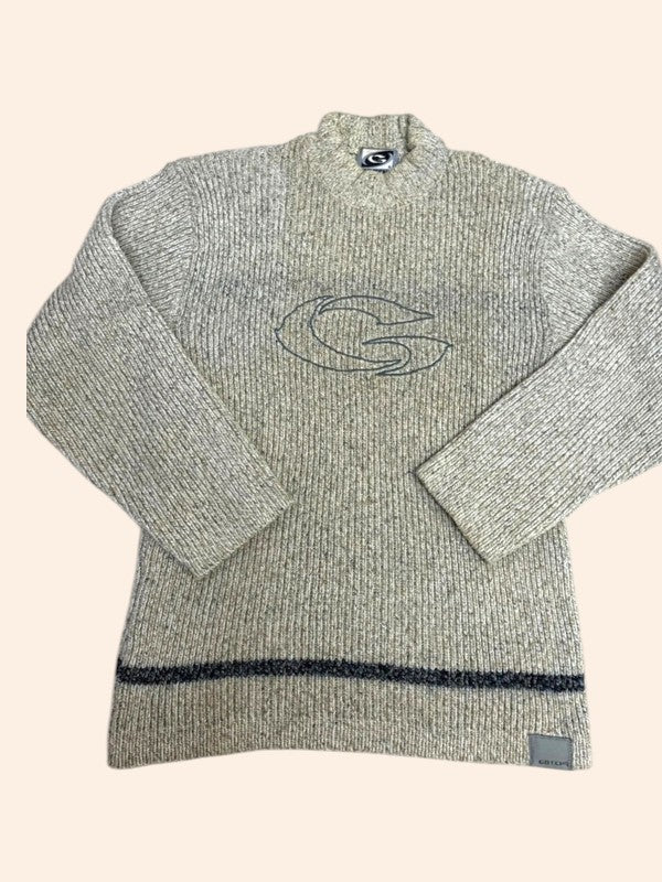 Pull vintage Gotcha - Logo brodé