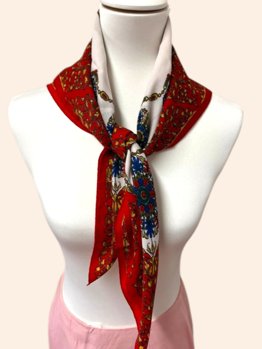 Foulard vintage 75x75