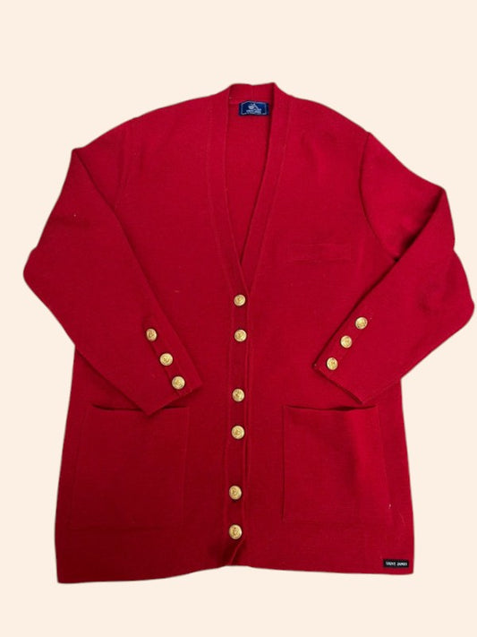 Cardigan Vintage Saint James - Boutons dorés