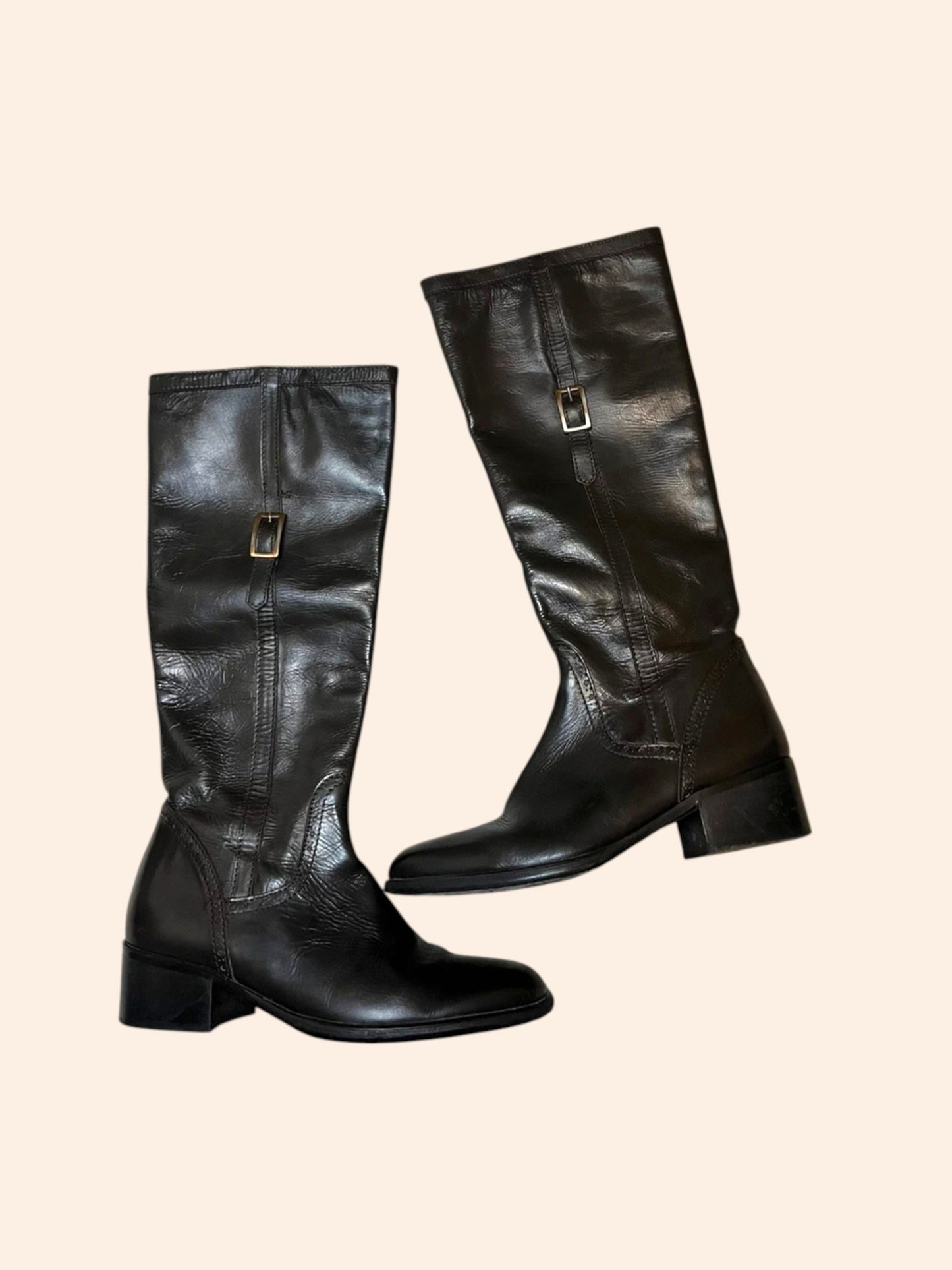 Bottes hautes cavalière René Derhy