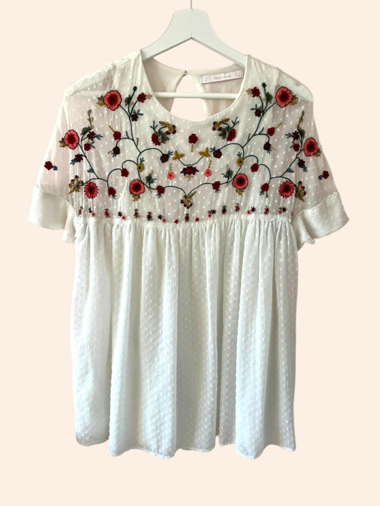 Robe Zara à fleurs