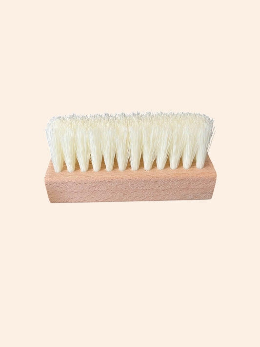 Brosse en crin pour nettoyer les chaussures