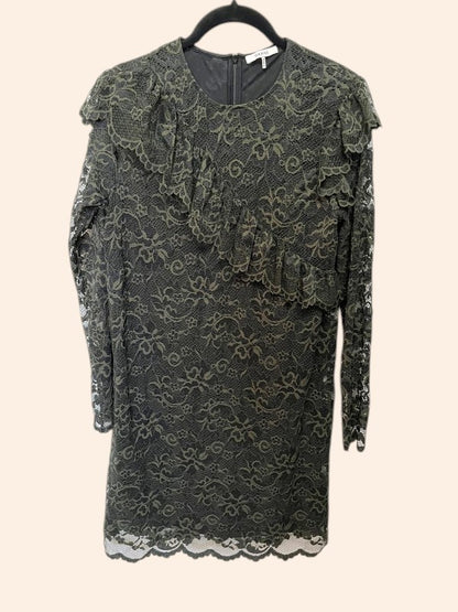 Robe Ganni Flynn en dentelle fleurie