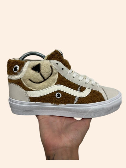 Basket Vans Vault Mid Zoo Skool Ours « Unstuffed Animal »